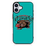 Memphis Grizzlies iPhone 16 Case QC10489