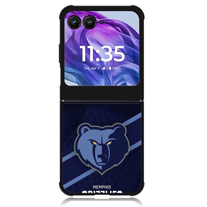 Memphis Grizzlies NBA Motorola Moto Razr Plus 2024 , Moto Razr+ 2024 Case OV10487