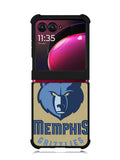 Memphis Grizzlies NBA Motorola Moto Razr Plus 2023 , Moto Razr+ 2023 Case OV10488