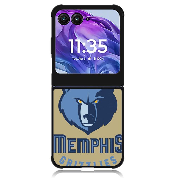Memphis Grizzlies NBA Motorola Moto Razr Plus 2024 , Moto Razr+ 2024 Case OV10488