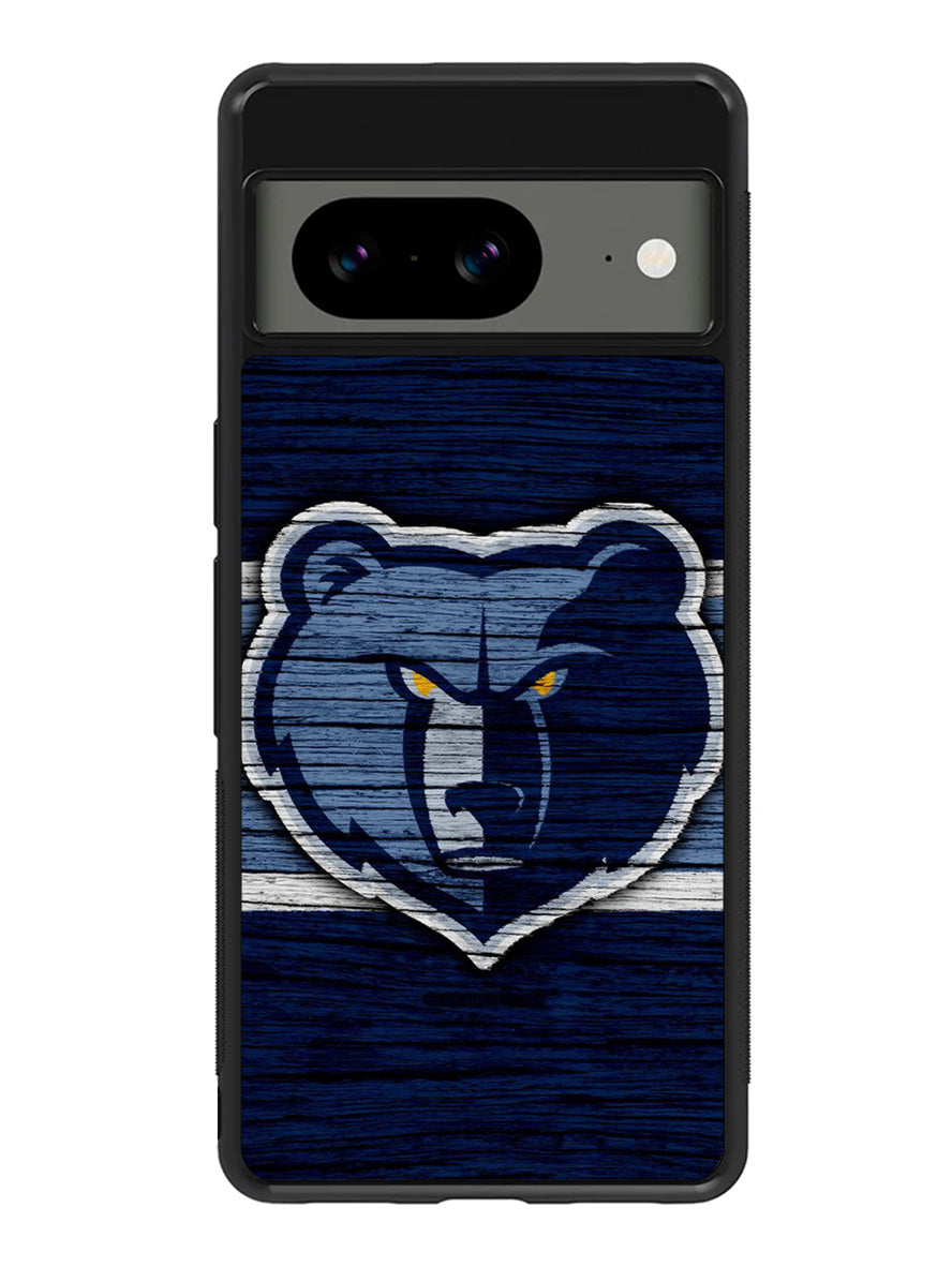 Memphis Grizzlies Wood Logo Google Pixel 8 Case QC10492