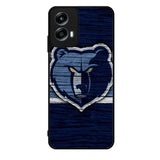 Memphis Grizzlies Wood Logo Motorola Moto G Play 2024 Case OV10492