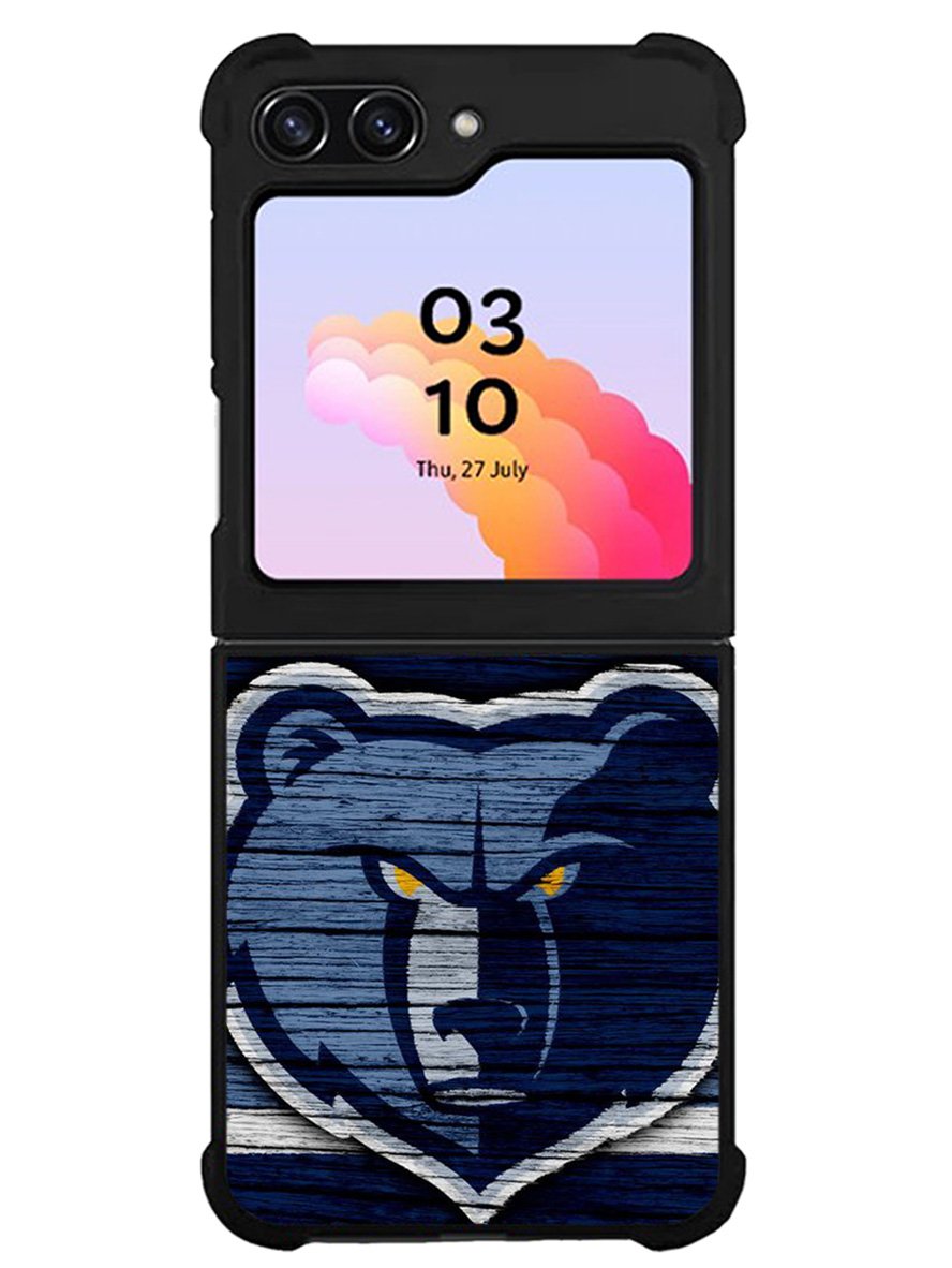 Memphis Grizzlies Wood Logo Samsung Galaxy Z Flip 5 5G 2023 Case OV10492