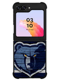 Memphis Grizzlies Wood Logo Samsung Galaxy Z Flip 5 5G 2023 Case OV10492
