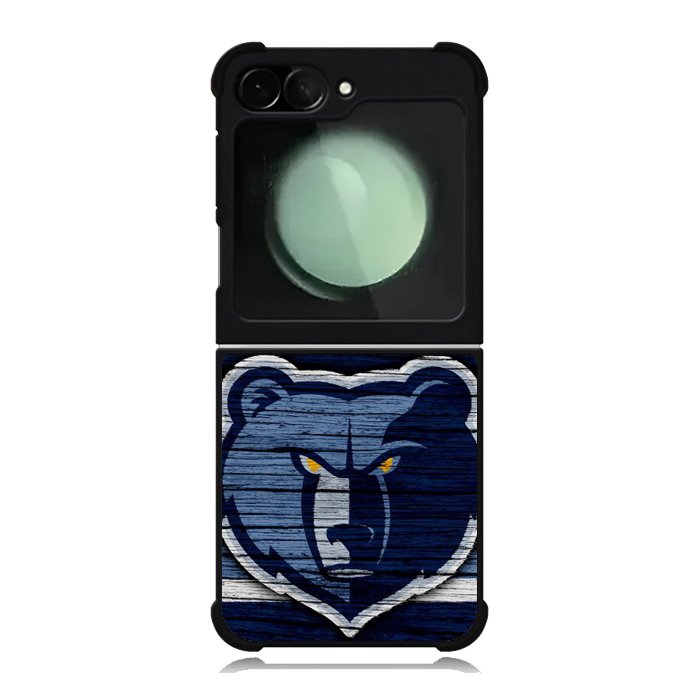 Memphis Grizzlies Wood Logo Samsung Galaxy Z Flip 6 5G 2024 Case OV10492