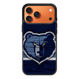 Memphis Grizzlies Wood Logo iPhone 17 Pro Case QC10492