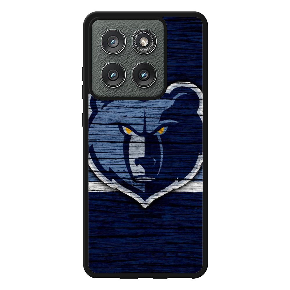 Memphis Grizzlies Wood Logo Motorola Moto Edge 2025 Case QC10492