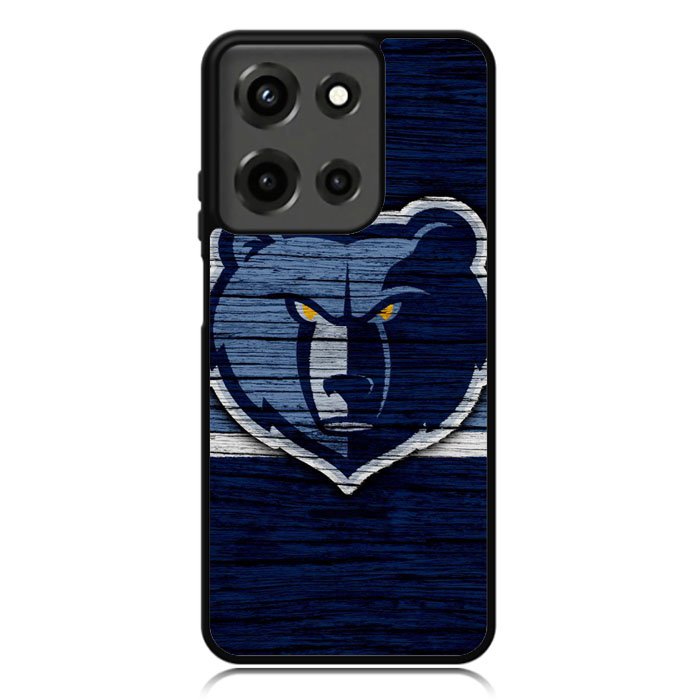 Memphis Grizzlies Wood Logo Motorola Moto G 5G 2025 Case OV10492