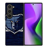 Memphis Grizzlies Wood Logo Samsung Galaxy Z Fold 6 5G 2024 Case OV10492