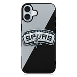 San Antonio Spurs NBA iPhone 16 Case QC10415