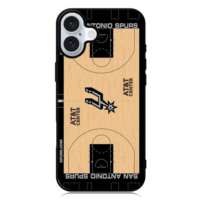 San Antonio Spurs Basketball iPhone 16 Plus Case QC10412