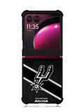San Antonio Spurs NBA Logo Motorola Moto Razr Plus 2023 , Moto Razr+ 2023 Case OV10414