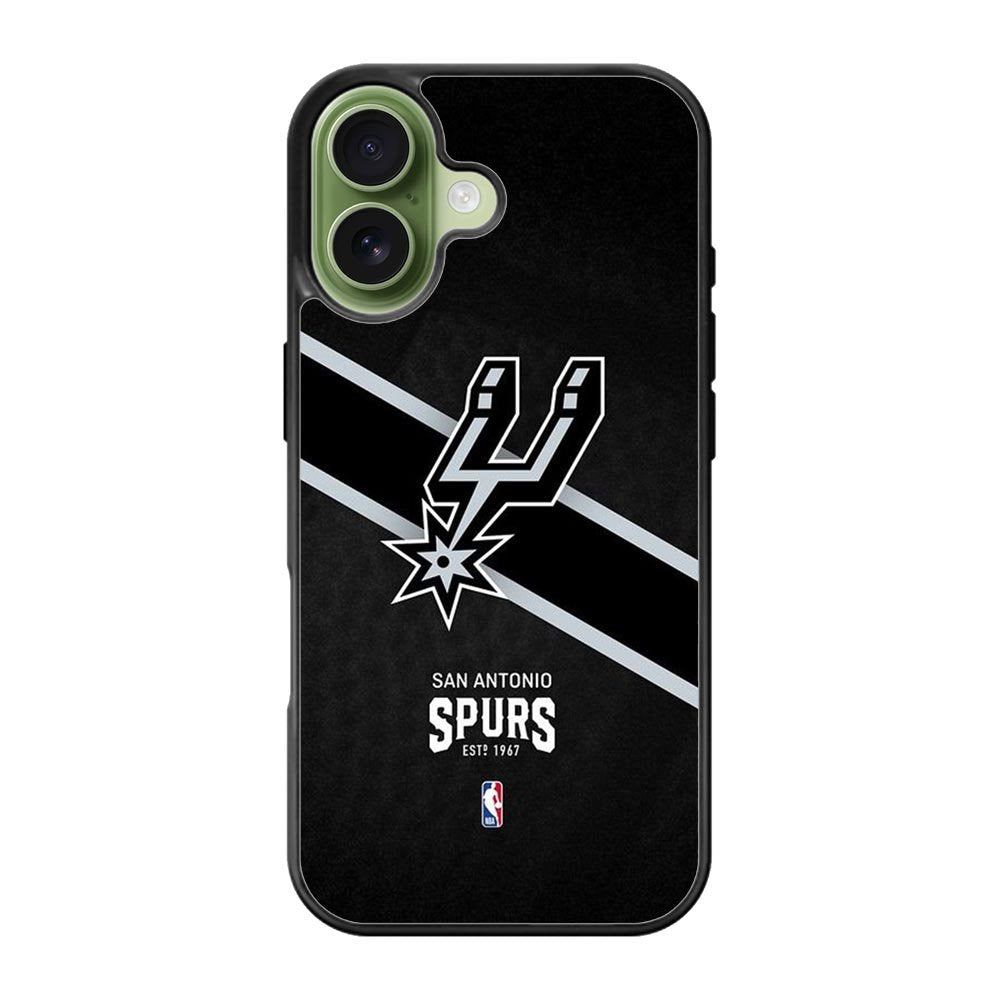 San Antonio Spurs NBA Logo iPhone 17 Case OV10414