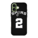 Spurs NBA Team iPhone 17 Case QC10438