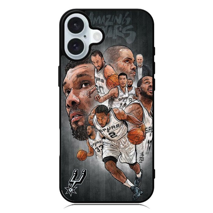 Amazing Spurs Player iPhone 16 Plus Case QC10633