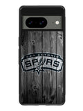San Antonio Spurs Wood Logo Google Pixel 8A Case QC10417
