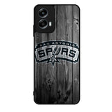 San Antonio Spurs Wood Logo Motorola Moto G Play 2024 Case OV10417