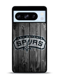 San Antonio Spurs Wood Logo Google Pixel 8 Pro Case QC10417