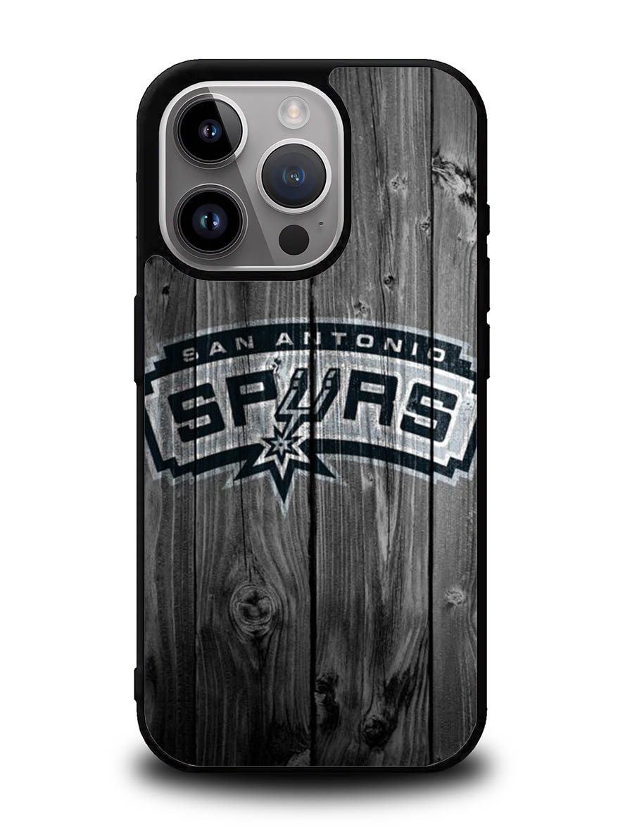 San Antonio Spurs Wood Logo iPhone 16 Pro Case OV10417