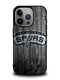 San Antonio Spurs Wood Logo iPhone 16 Pro Case OV10417