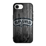 San Antonio Spurs Wood Logo iPhone 17e Case OV10417
