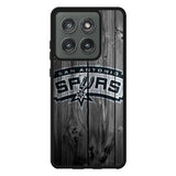 San Antonio Spurs Wood Logo Motorola Moto Edge 2025 Case QC10417