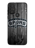 San Antonio Spurs Wood Logo Motorola Moto G Pure 2021 , Moto G Power 2022 Case OV10417
