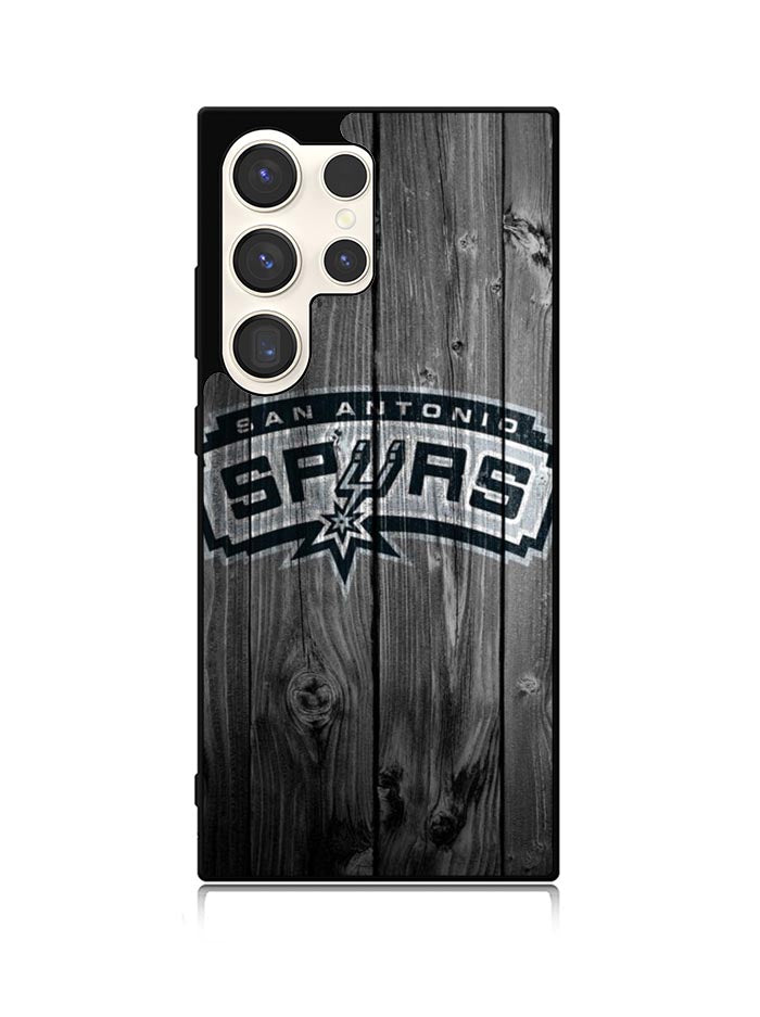 San Antonio Spurs Wood Logo Samsung Galaxy S25 Ultra 5G Case QC10417