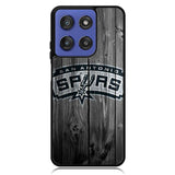 San Antonio Spurs Wood Logo Motorola Moto G Stylus 5G 2025 Case OV10417