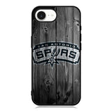 San Antonio Spurs Wood Logo iPhone 16e Case OV10417