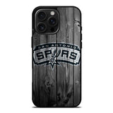San Antonio Spurs Wood Logo iPhone 16 Pro Max Case OV10417