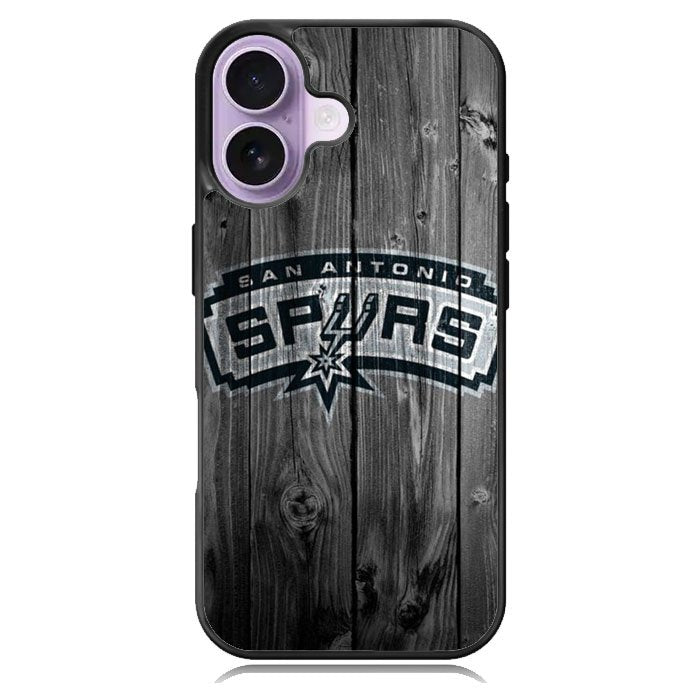 San Antonio Spurs Wood Logo iPhone 17 Case OV10417