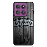 San Antonio Spurs Wood Logo Motorola Moto Edge 2025 | Moto Edge 60 Fusion | Moto Edge 60 Pro Case OV10417