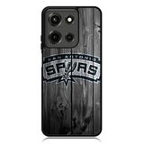 San Antonio Spurs Wood Logo Motorola Moto G 5G 2025 Case OV10417