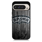 San Antonio Spurs Wood Logo Google Pixel 10 Pro XL Case RC10417