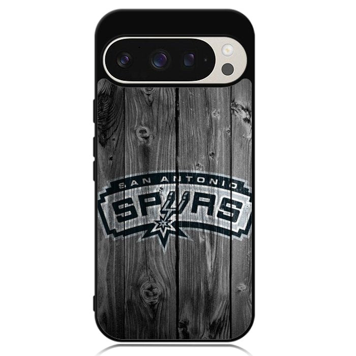 San Antonio Spurs Wood Logo Google Pixel 9 | Pixel 9 Pro Case OV10417