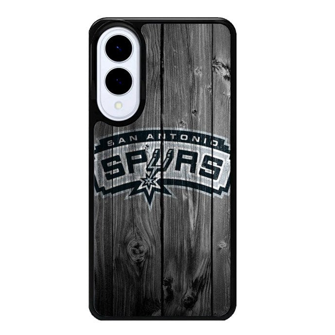 San Antonio Spurs Wood Logo Samsung Galaxy S25 Edge 5G Case OV10417