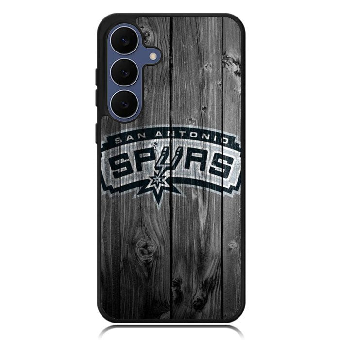 San Antonio Spurs Wood Logo Samsung Galaxy S25 FE Case OV10417