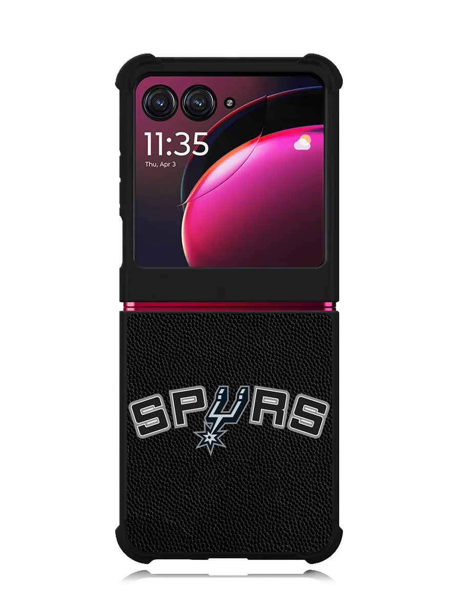 San Antonio Spurs Logo NBA Motorola Moto Razr Plus 2023 , Moto Razr+ 2023 Case OV10413