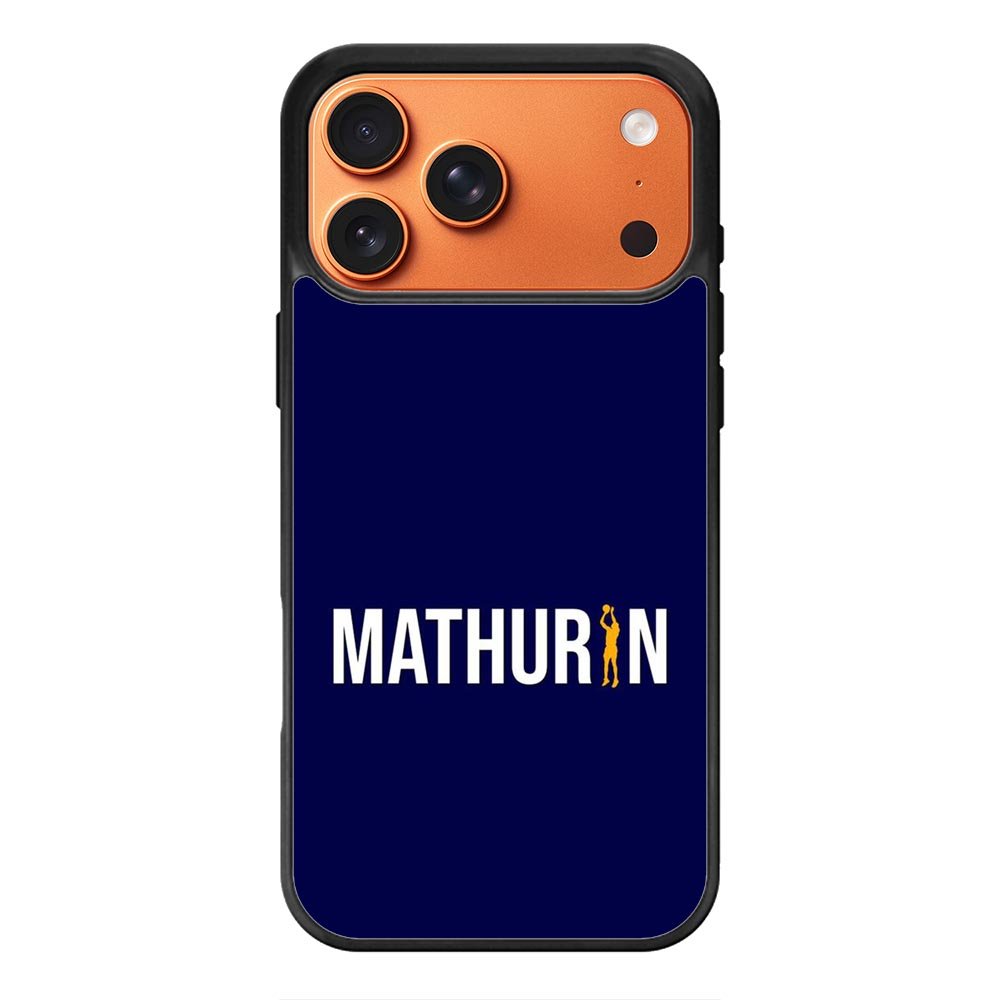 Bennedict Mathurin Indiana Pacers Basketball iPhone 17 Pro Max Case OV10649