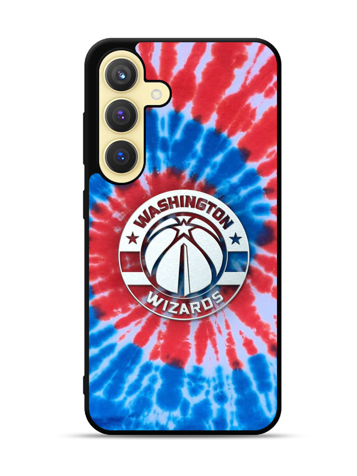 Washington Wizards Tie Dye Style Logo Samsung Galaxy S25 Plus 5G , Samsung Galaxy S25+ 5G Case OV10468