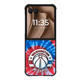 Washington Wizards Tie Dye Style Logo Motorola Moto RAZR Plus 2025 Case OV10468