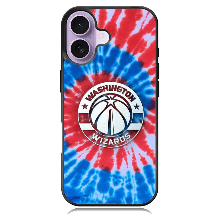Washington Wizards Tie Dye Style Logo iPhone 17 Case OV10468