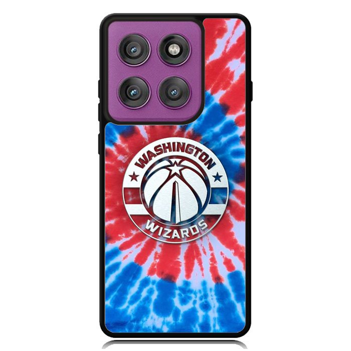 Washington Wizards Tie Dye Style Logo Motorola Moto Edge 2025 | Moto Edge 60 Fusion | Moto Edge 60 Pro Case OV10468