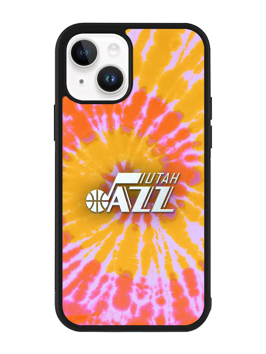 Uta Jazz Tie Dye Style Logo iPhone 14 Case QC10464