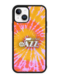 Uta Jazz Tie Dye Style Logo iPhone 14 Case QC10464