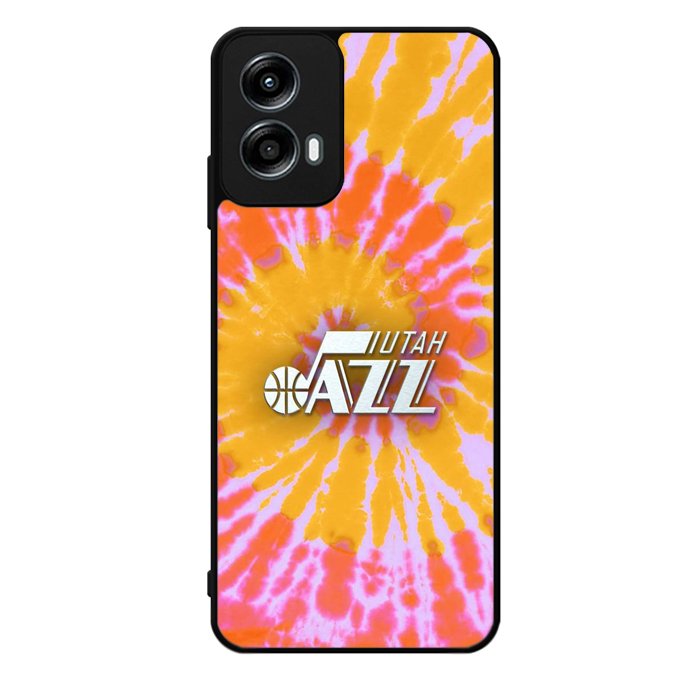 Uta Jazz Tie Dye Style Logo Motorola Moto G Play 2024 Case OV10464