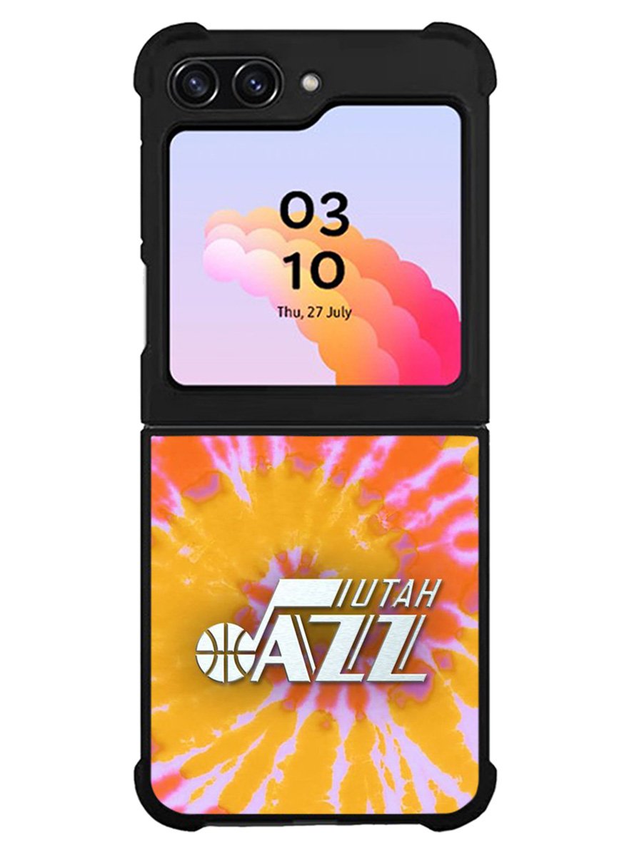 Uta Jazz Tie Dye Style Logo Samsung Galaxy Z Flip 5 5G 2023 Case OV10464