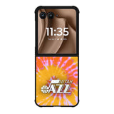 Uta Jazz Tie Dye Style Logo Motorola Moto RAZR Plus 2025 Case OV10464