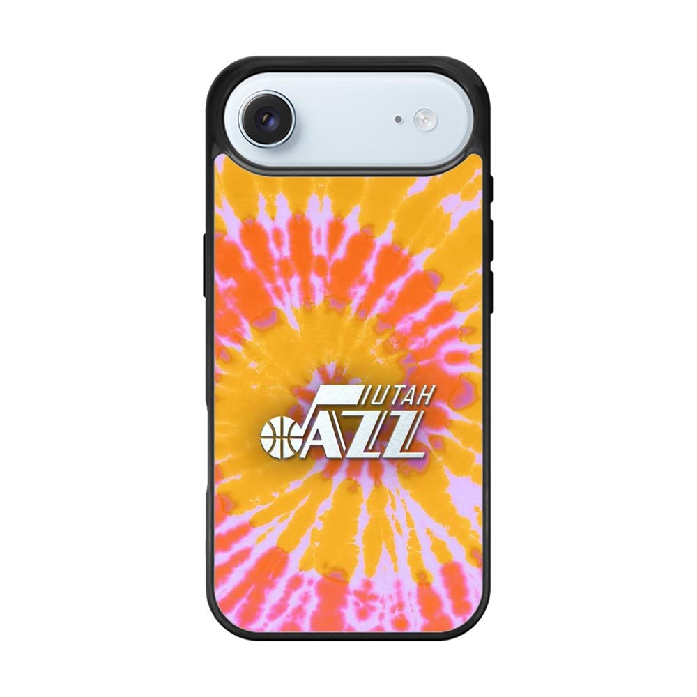 Uta Jazz Tie Dye Style Logo iPhone Air Case QC10464